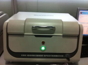 EDX 1800 XRF unit