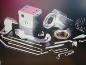 Zinc plated parts